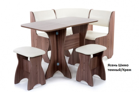 Кухонный уголок Тюльпан-мини Венге/Крем от магазина Мебельвозов в Нижнем Новгороде