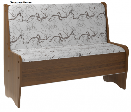 Скамья двойная Трапези Эна(Орех Экко) от магазина Мебельвозов в Нижнем Новгороде