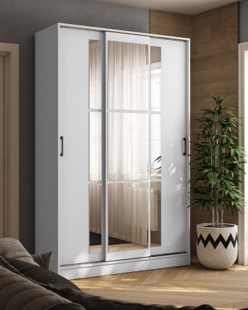 Шкаф-купе Стиль-2 1400 (белый) от компании Мебельвозов в Нижнем Новгороде