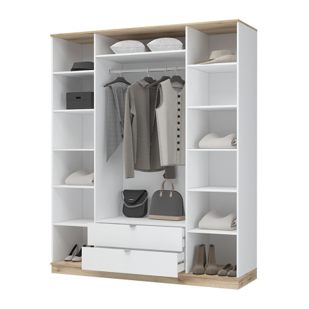 ЮККИ ШК 2Я 1800 Шкаф 4х створчатый с зеркалом от компании Мебельвозов в Нижнем Новгороде