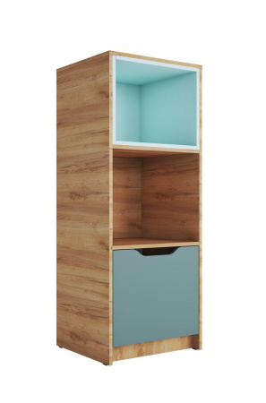 RICH Стеллаж СЖ-002 (Мята/голубой) детальное изображение от магазина mebelvozov.ru в Нижнем Новгороде