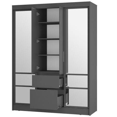 Шкаф-купе "Симпл" ШКК-06 Графит от компании Мебельвозов в Нижнем Новгороде