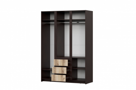 Прага Шкаф для одежды трехстворчатый (без зеркала) от компании Мебельвозов в Нижнем Новгороде