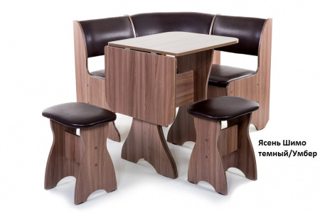 Кухонный уголок Тюльпан-мини Венге/Умбер от магазина Мебельвозов в Нижнем Новгороде