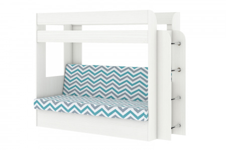 Кровать-Диван 2-х этажная Карамель 75 (Бодега светлый/бодега светлый) детальное изображение от магазина mebelvozov.ru в Нижнем Новгороде