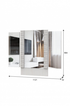 "Гамма 20" Стол туалетный Серия №4 + "Гамма 20" Зеркало (стол туалетный) Серия №4 от магазина Мебельвозов в Нижнем Новгороде