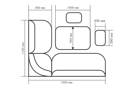 Кухонный уголок Орхидея Люкс ШИМО ЯСЕНЬ ТЕМНЫЙ от магазина Мебельвозов в Нижнем Новгороде