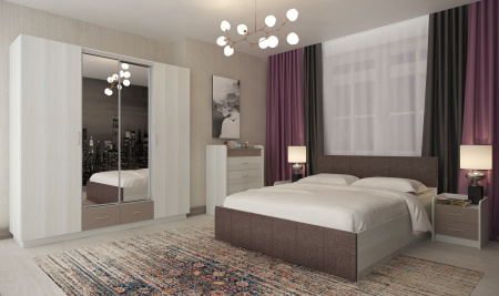 Комод Милос с зеркалом 40-02 от магазина Мебельвозов в Нижнем Новгороде