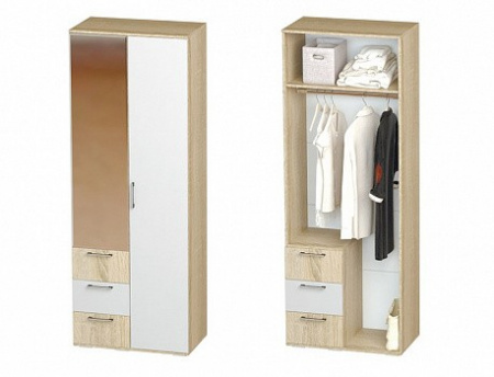 Белладжио Шкаф двухстворчатый ШК-12 от компании Мебельвозов в Нижнем Новгороде