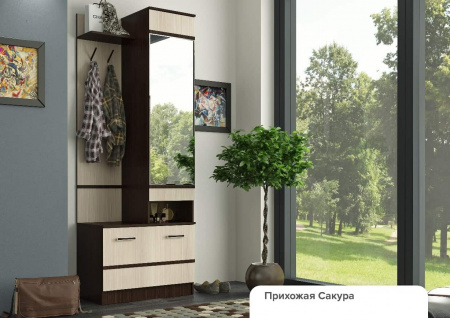 Прихожая "Сакура" СУ-01  от магазина Мебельвозов в Нижнем Новгороде