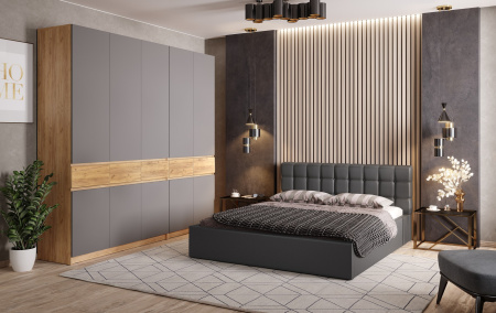 АНДРОМЕДА  кровать КР-001 с ОРТОПЕДОМ 1600 от магазина Мебельвозов в Нижнем Новгороде