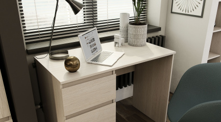 Бриз-1 Стол письменный с ящиками детальное изображение от магазина mebelvozov.ru в Нижнем Новгороде