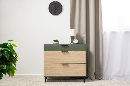 Марвэл Комод 16.234.03 (Темно - серый U2601) от магазина Мебельвозов в Нижнем Новгороде