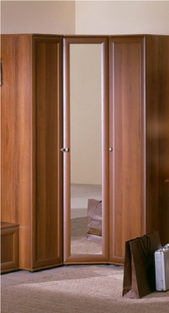 Шкаф угловой 2 "Милана" (с зеркалом) от компании Мебельвозов в Нижнем Новгороде