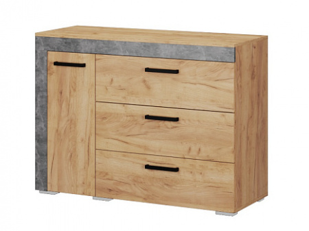 Комод Адель (дуб крафт/ателье) от магазина Мебельвозов в Нижнем Новгороде