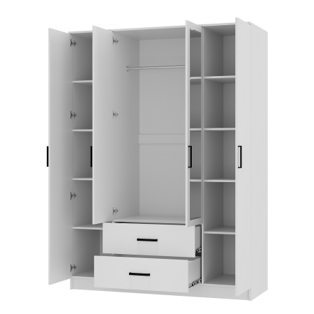 Шкаф 4-х створчатый Фьюжн ШК-14 от компании Мебельвозов в Нижнем Новгороде