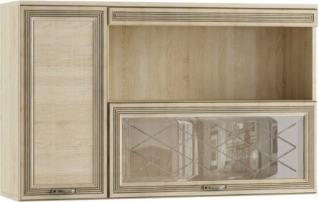 Полка навесная ЛН-4 Ливорно (дуб сонома) фото от Мебельвозов в Нижнем Новгороде