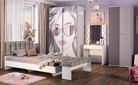 Шкаф-купе "Мемори" ШКК-01 1400_600/800 от компании Мебельвозов в Нижнем Новгороде