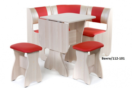 Кухонный уголок Тюльпан-мини Венге/120-101 от магазина Мебельвозов в Нижнем Новгороде