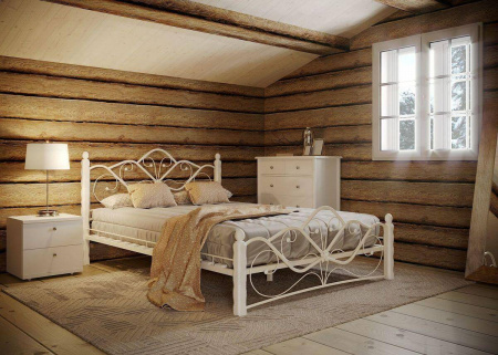 Кровать ВЕНЕРА-1 1400 (белая) от магазина Мебельвозов в Нижнем Новгороде