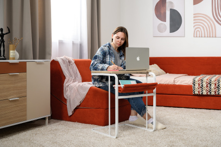 Марвэл Стол журнальный 12.122 (Плэйн, EPIC 45 TERRA, Белый) от Mebelvozov в Нижнем Новгороде