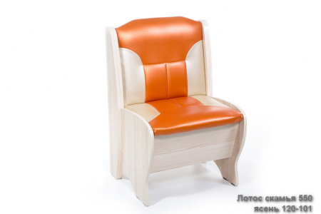 Скамья малая 550 Ясень Лотос от магазина Мебельвозов в Нижнем Новгороде