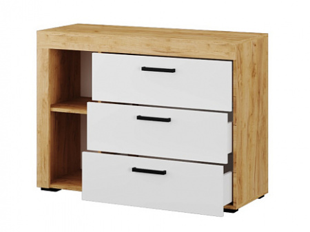 Комод Адель (белый/дуб крафт) от магазина Мебельвозов в Нижнем Новгороде