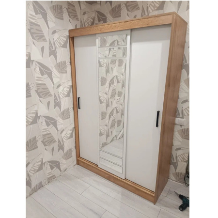 Шкаф-купе "Тео" ШКК-02  (крафт/ белый) от компании Мебельвозов в Нижнем Новгороде