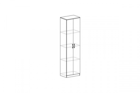 МАКАРЕНА ЛДСП ШК 301 шкаф полки от компании Мебельвозов в Нижнем Новгороде