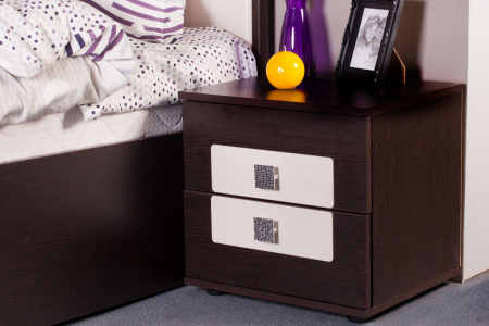 Тумба прикроватная АМЕЛИ 4 (Венге) от магазина Мебельвозов в Нижнем Новгороде