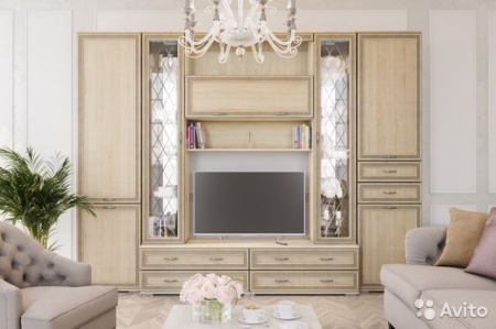 Полка навесная ЛН-3 Ливорно (дуб сонома) фото от Мебельвозов в Нижнем Новгороде