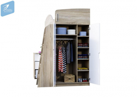 Кровать-чердак СЭНДИ КР-111 детальное изображение от магазина mebelvozov.ru в Нижнем Новгороде