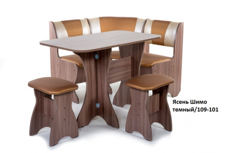 Кухонный уголок Тюльпан-мини Венге/120-101 от магазина Мебельвозов в Нижнем Новгороде