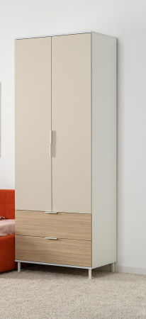 Марвэл Шкаф 16.317.02 (Белый PE шагрень) от компании Мебельвозов в Нижнем Новгороде