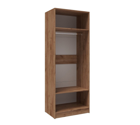 Шкаф Вегас 800 дуб крафт табачный/дуб крафт белый от компании Мебельвозов в Нижнем Новгороде