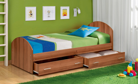 Кровать на уголках с ящиками №2 800 от магазина Мебельвозов в Нижнем Новгороде