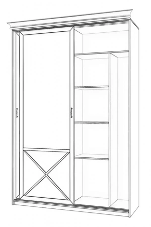 Шкаф -купе Бэль от компании Мебельвозов в Нижнем Новгороде