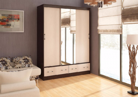 Шкаф-купе "Модерн-2" 1,5м  от компании Мебельвозов в Нижнем Новгороде