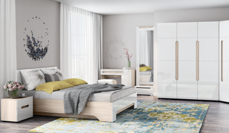 Кровать 1600 Палермо-3 с подъемным механизмом КР-004 от магазина Мебельвозов в Нижнем Новгороде