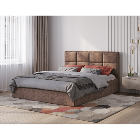 Кровать 160х200 с подъемным механизмом Линда (мустанг) от магазина Мебельвозов в Нижнем Новгороде