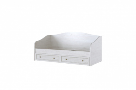 "Александрия" КР-106 Кровать 0,9 м с настилом ЛДСП и мягким щитом ЩМ-106 детальное изображение от магазина mebelvozov.ru в Нижнем Новгороде