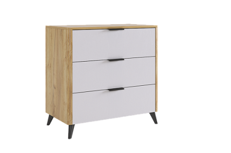 Адам Комод (дуб крафт золотой/белое дерево) от магазина Мебельвозов в Нижнем Новгороде