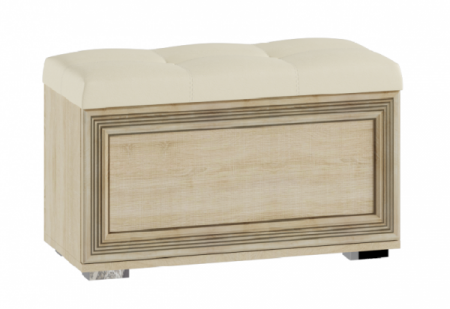 Банкетка с отсеком для хранения ЛБ-20 Ливорно (дуб сонома) от магазина Мебельвозов в Нижнем Новгороде