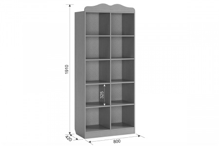Стеллаж в детскую Амели от Mebelvozov в Нижнем Новгороде