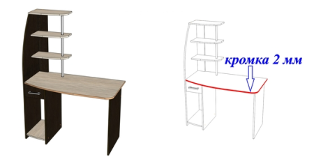 Компьютерный стол Скай от магазина Мебельвозов в Нижнем Новгороде