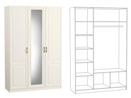 Ливерпуль Шкаф комбинированный 08.45 Н от компании Мебельвозов в Нижнем Новгороде