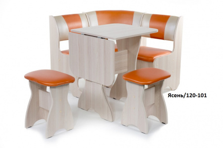 Кухонный уголок Тюльпан-мини Венге/120-101 от магазина Мебельвозов в Нижнем Новгороде