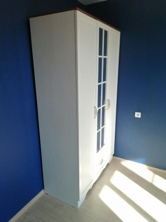 Шкаф трехдверный в спальню Латте 3 от компании Мебельвозов в Нижнем Новгороде