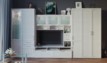 Центральная секция под ТВ Александра от интернет магазина Mebelvozov в Нижнем Новгороде