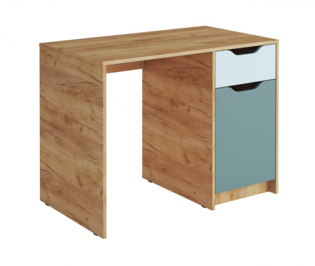 RICH Стол письменный СП-001 (Мята/голубой) детальное изображение от магазина mebelvozov.ru в Нижнем Новгороде